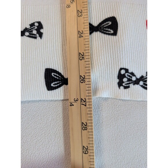 Disney Parks Womens Large Minnie Mouse Bows Button Cardigan Sweater Shirt Mickey - Picture 6 of 7